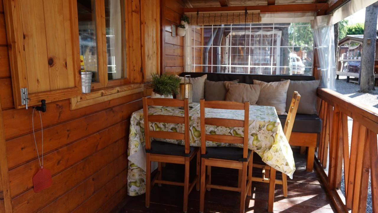 Отель Vakantiehuis Casasdecasper - Camping Italie Порлецца Экстерьер фото